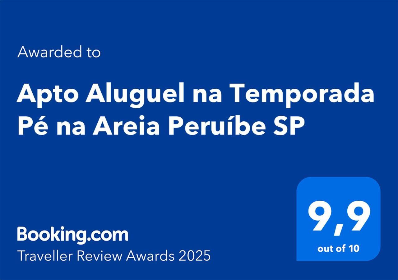 Apto Aluguel Na Temporada Pe Na Areia Peruibe Sp Экстерьер фото
